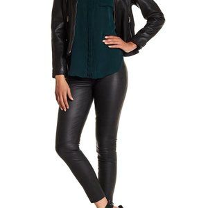 Women's Leather Leggings Lambskin  size 6